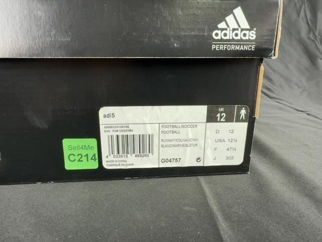 Chaussures de football Adidas Blanc - 47,5 Réf: C214