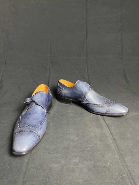 Chaussures habillées Linx bleu - 39 Réf: C108