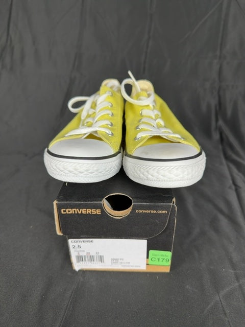 Baskets Converse jaune - 34 Réf: C179