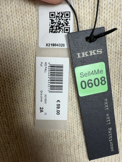 Pull enfant Ikks beige clair - 2 ans Réf: 608