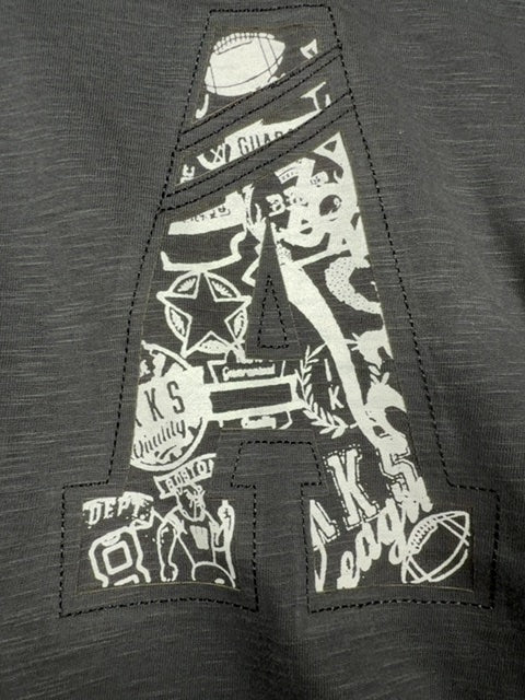 T-shirt manches longues Ikks gris - 12a Réf: 0649