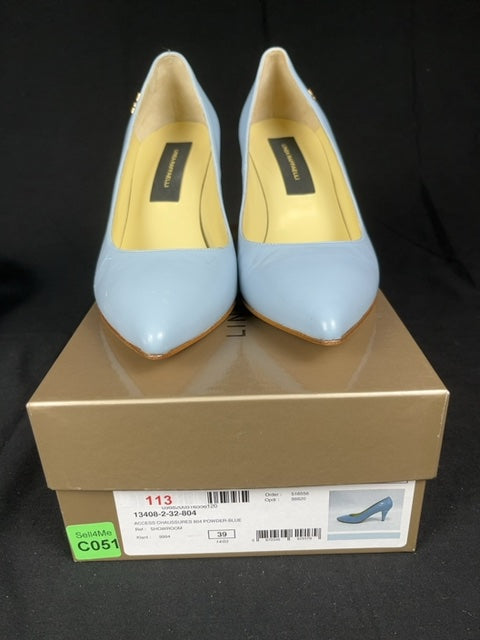 Escarpins Linea Raffaelli Bleu clair - 39 Réf: 13408
