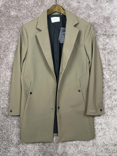 Parka Ikks kaki à capuche Vison fonc- S Réf: 448