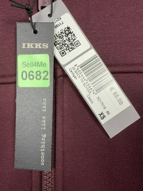 Cardigan Ikks bordeaux - Xs Réf: X21701686 - Sell4Me