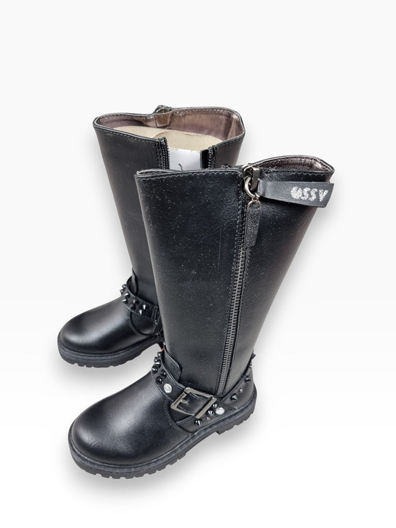 Bottes fille Asso noires - Pointure 25 C022