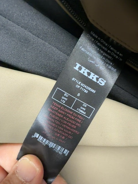 Parka Ikks kaki à capuche Vison fonc- S Réf: 448