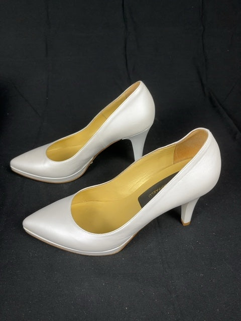 Escarpins Linea Raffaelli Blanc - 38 Réf: C063