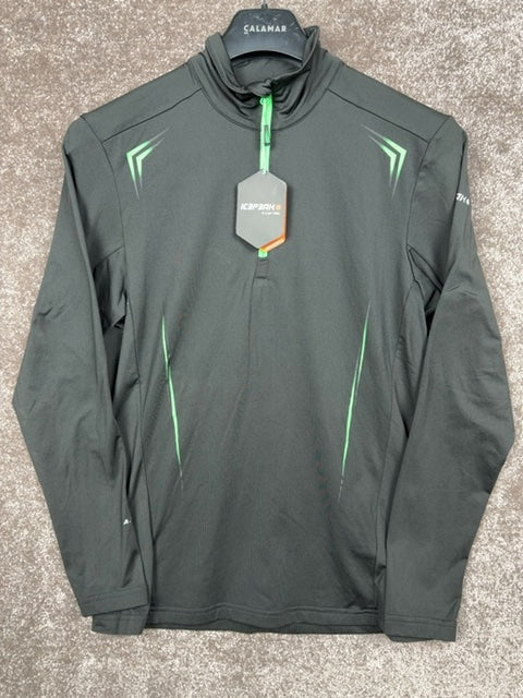 Pull Icepeak noir et vert - S Réf: 6 57 778 677 I