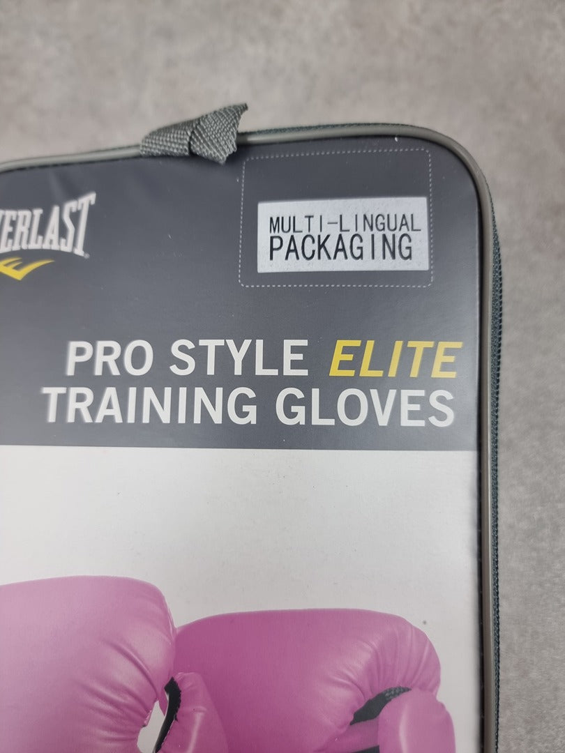 Gants de boxe Everlast Pro Style Elite Rose 10 oz