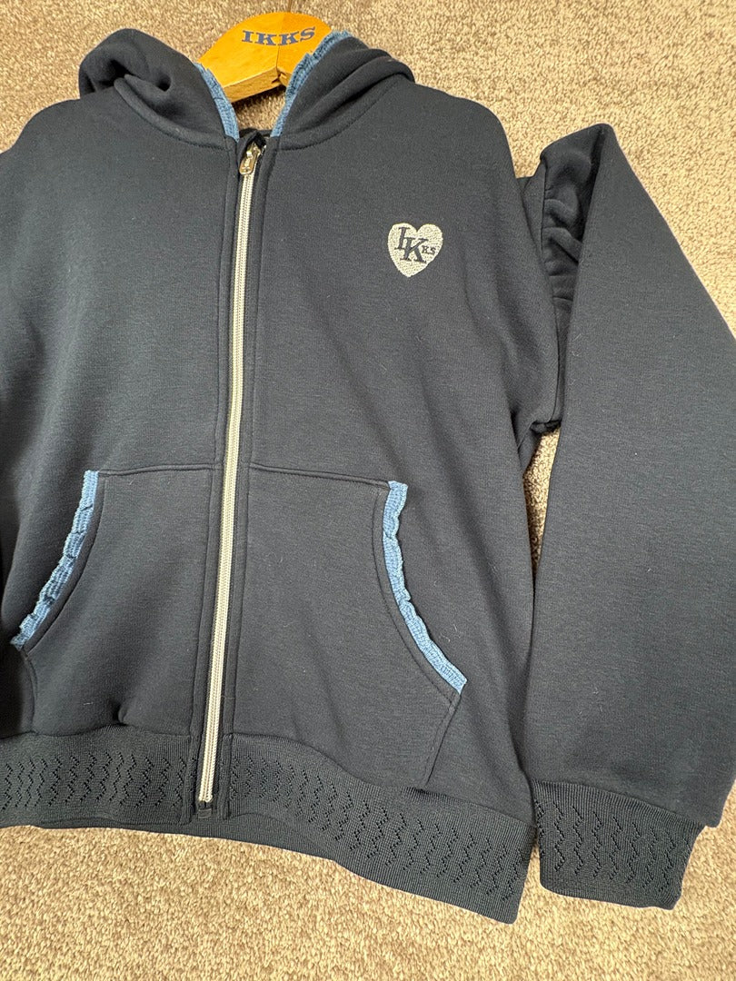 Sweat zippé Ikks Marine - 10 ans