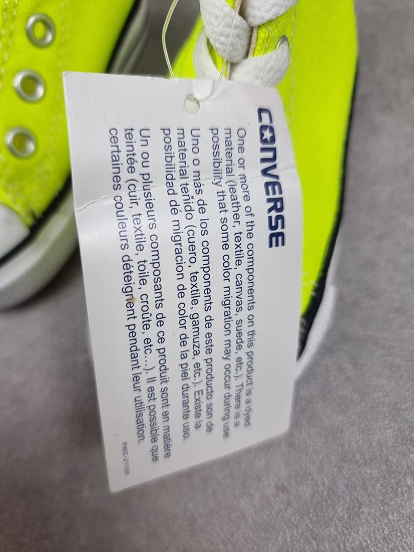 Chaussures bébé Converse Jaune - Pointure 21 C031 - Sell4Me