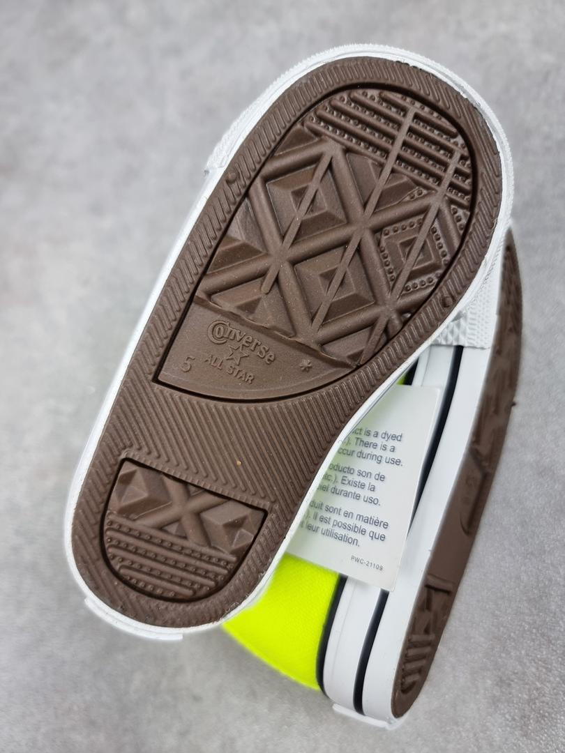 Chaussures bébé Converse Jaune - Pointure 21 C031 - Sell4Me