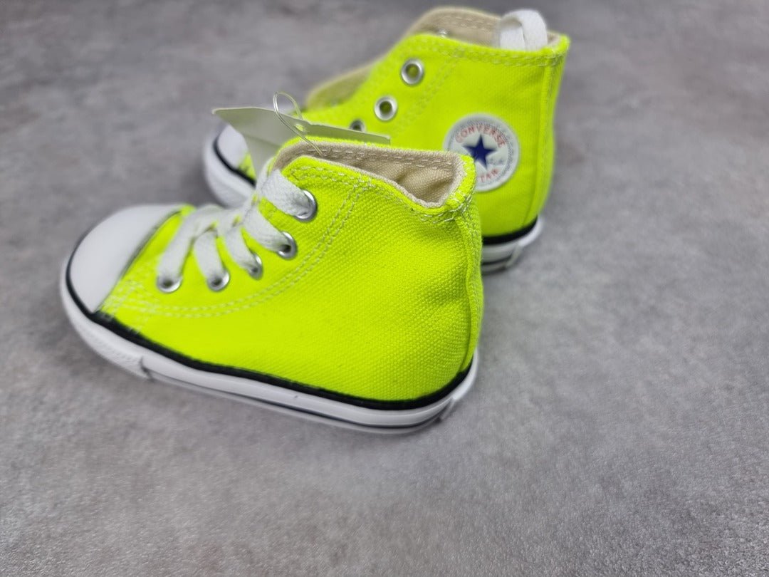 Chaussures bébé Converse Jaune - Pointure 21 C031 - Sell4Me