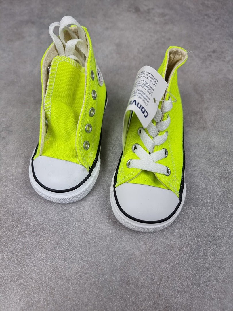 Chaussures bébé Converse Jaune - Pointure 21 C031 Image secondaire du produit