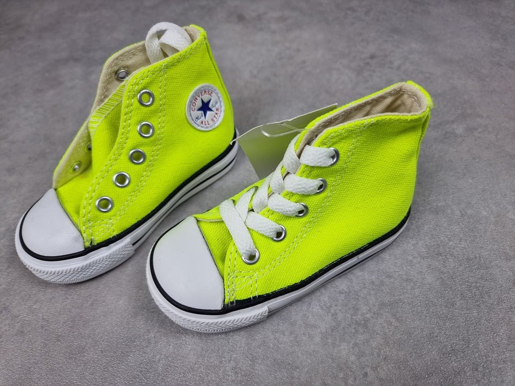 Chaussures bébé Converse Jaune - Pointure 21 C031 - Sell4Me