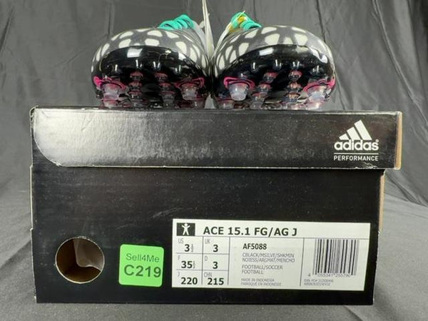 Chaussures de football adidas Ace 15.1 noir - 35.5 Réf: C219 - Sell4Me