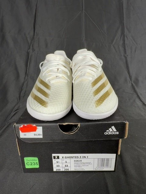 Chaussures de football Adidas blanc - 33 Réf: C235 - Sell4Me