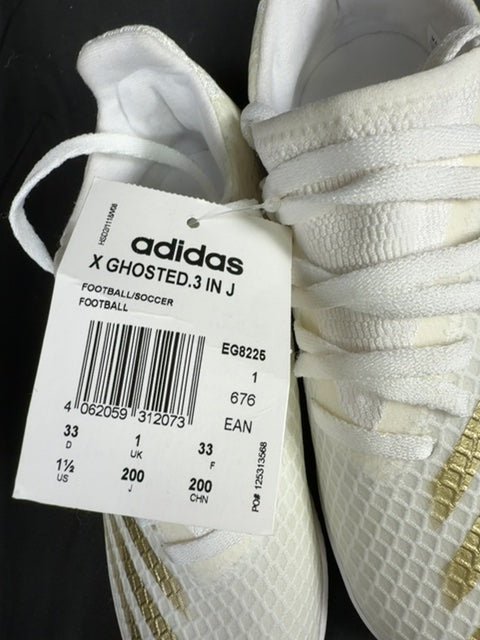Chaussures de football Adidas blanc - 33 Réf: C235 - Sell4Me