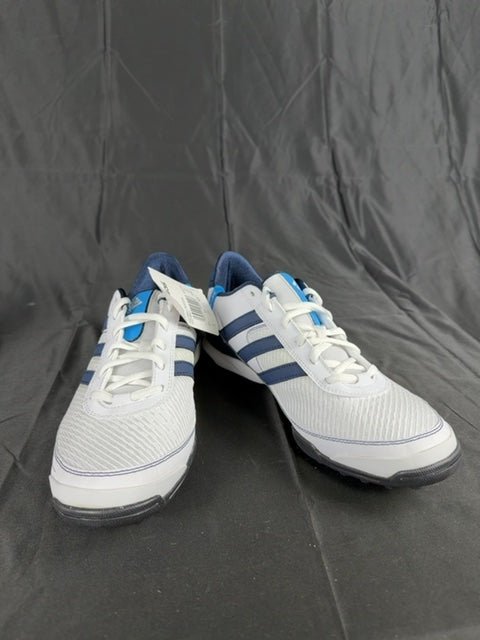 Chaussures de football Adidas Blanc/bleu - 42.5 Réf: C222 - Sell4Me