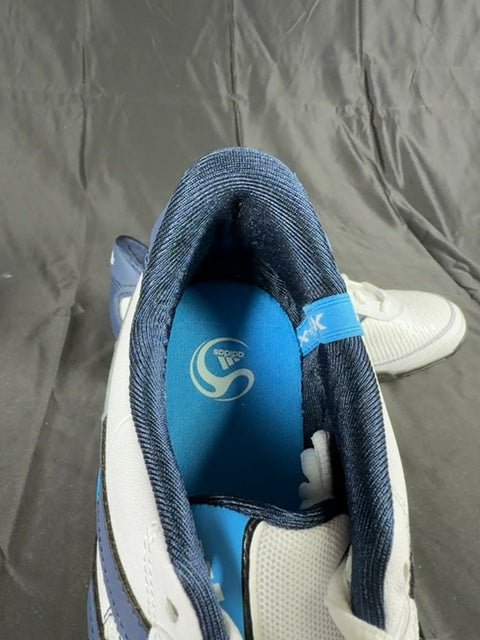 Chaussures de football Adidas Blanc/bleu - 42.5 Réf: C222 - Sell4Me