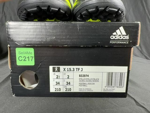 Chaussures de football Adidas Jaune - 34 Réf: C217 - Sell4Me