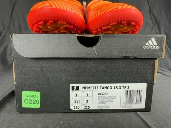 Chaussures de football adidas Nemeziz Tango 18.3 Tf orange - 35.5 Réf: C220 - Sell4Me