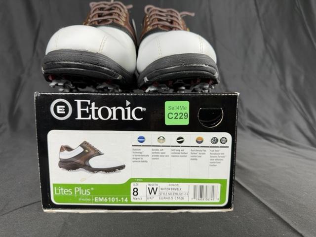 Chaussures de golf Etonic blanc - 8 W Réf: Em6101-14 - Sell4Me