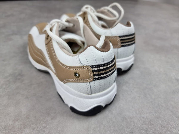 Chaussures de golf Etonic blanc marron - Pointure 37.5 C038 - Sell4Me