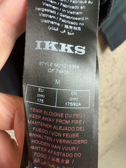 Chemise homme Ikks vert à carreaux M - Neuf avec étiquette - Sell4Me