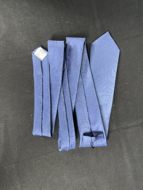 Cravate Como Unconventional bleu - Uniq size Réf: 0380 - Sell4Me