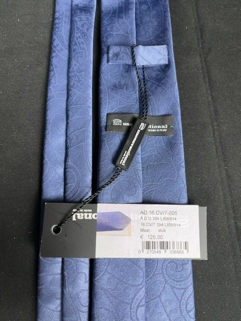Cravate Como Unconventional bleu - Uniq size Réf: 0380 - Sell4Me