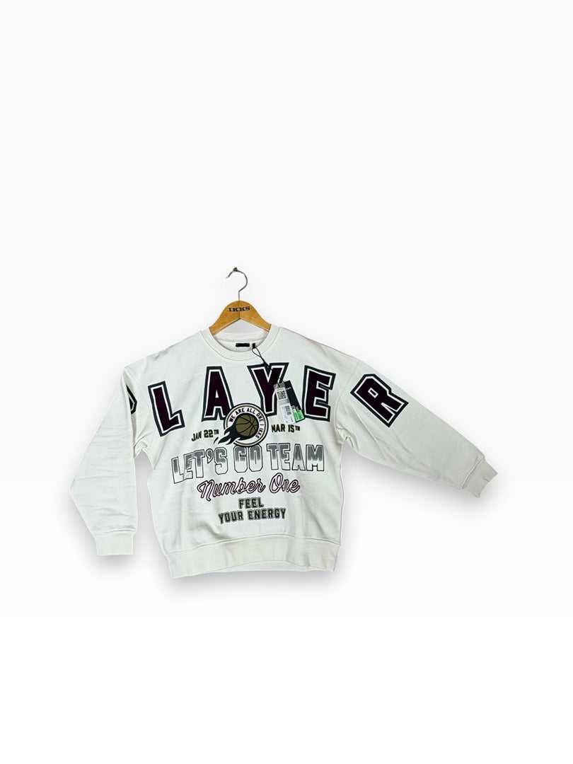 Sweat Ikks blanc cassé - Xs