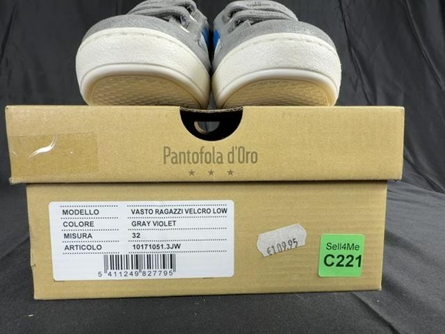 Baskets Pantofola d'oro Gris - 32 Réf: C221