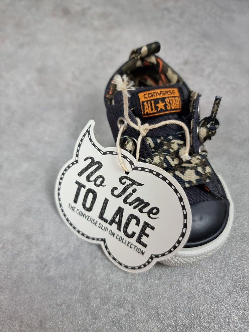 Baskets bébé Converse noir camouflage - Taille 20 C003