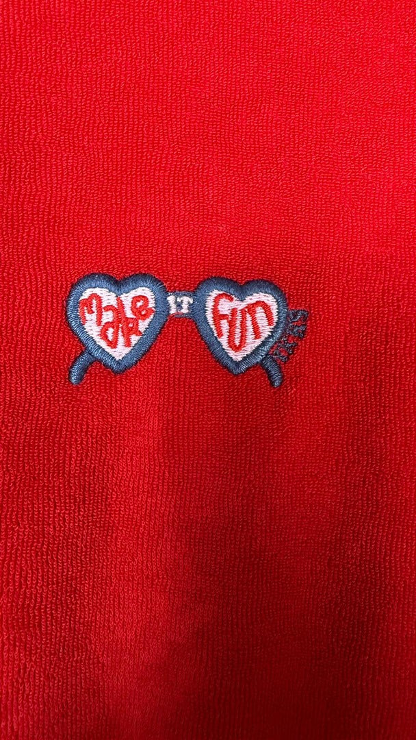 Robe fille Ikks rouge - 6 ans Réf: 0291