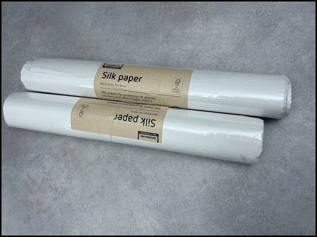 2 rouleaux de 100 feuilles de papier de soie Image principale du produit
