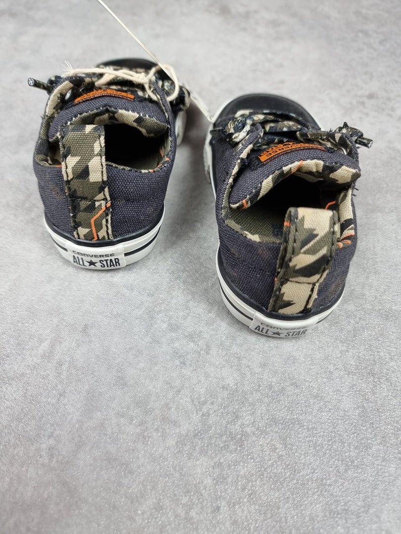 Baskets bébé Converse noir camouflage - Taille 20 C003