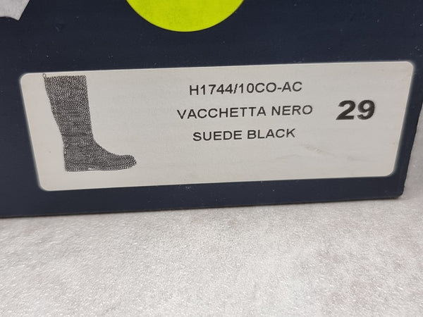 Bottes fille mi-hautes Hip noires - Taille 29 Réf: C0246