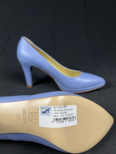 Escarpins Linea Raffaelli bleu ciel - 38.5 Réf: C163