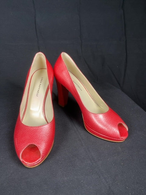 Escarpins Linea Raffaelli Rouge - 38.5 Réf: C142 Image principale du produit