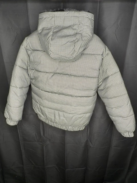 Doudoune Ikks noire et à carreaux réversible - 10 ans Réf: 0464 - Sell4Me