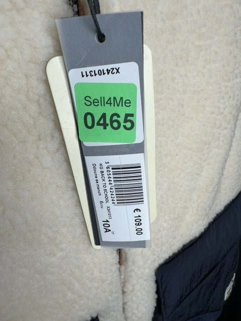 Doudoune sans manche Ikks bleu beige - 10 ans / years Réf: 465 - Sell4Me