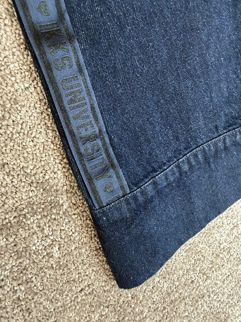 Jean large Ikks bleu - 8a Réf: 179