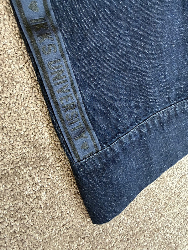 Jean large Ikks bleu - 8a Réf: 179