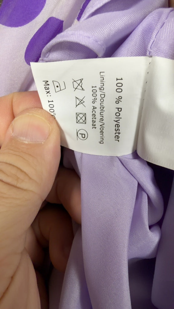 Robe de soirée Linea Raffaelli violet - 38 Réf: 0377