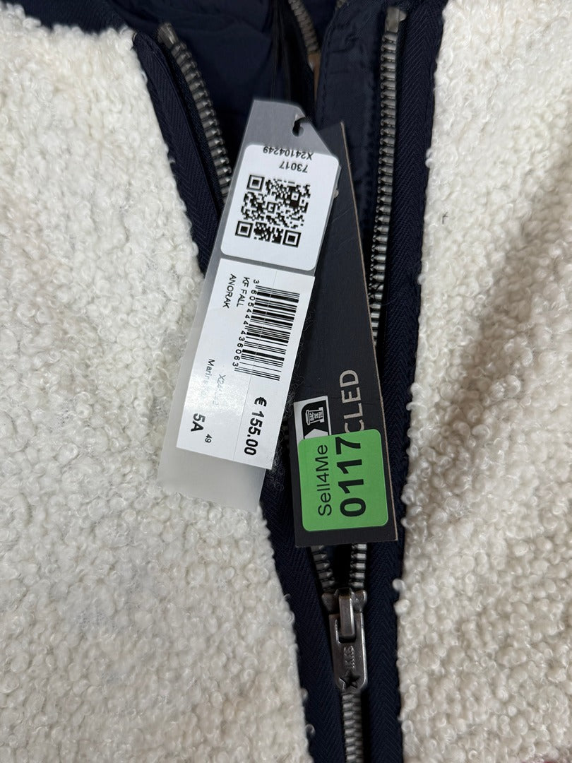 Doudoune Ikks Marine Et Blanc - 5 Ans Réf: 0117
