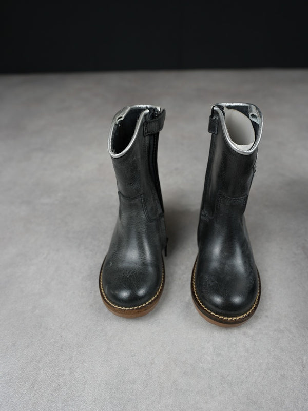 Bottes fille Hip noir pailleté avec étoile - Pointure 24 C018