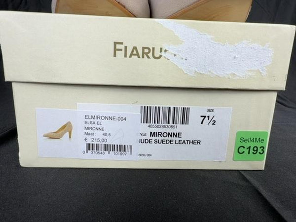 Escarpins Fiarucci crème - 40.5 Réf: 193