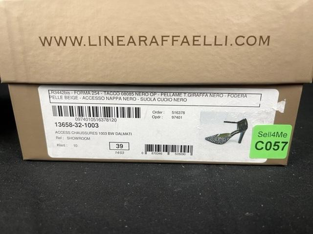 chaussures à talons Linea Raffaelli noir taille 39 Réf: C057