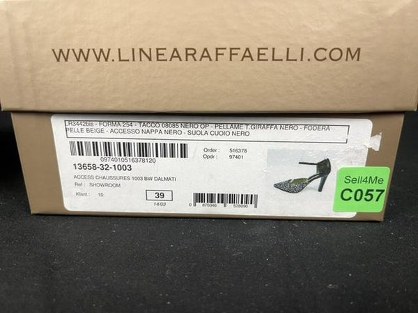 chaussures à talons Linea Raffaelli noir taille 39 Réf: C057
